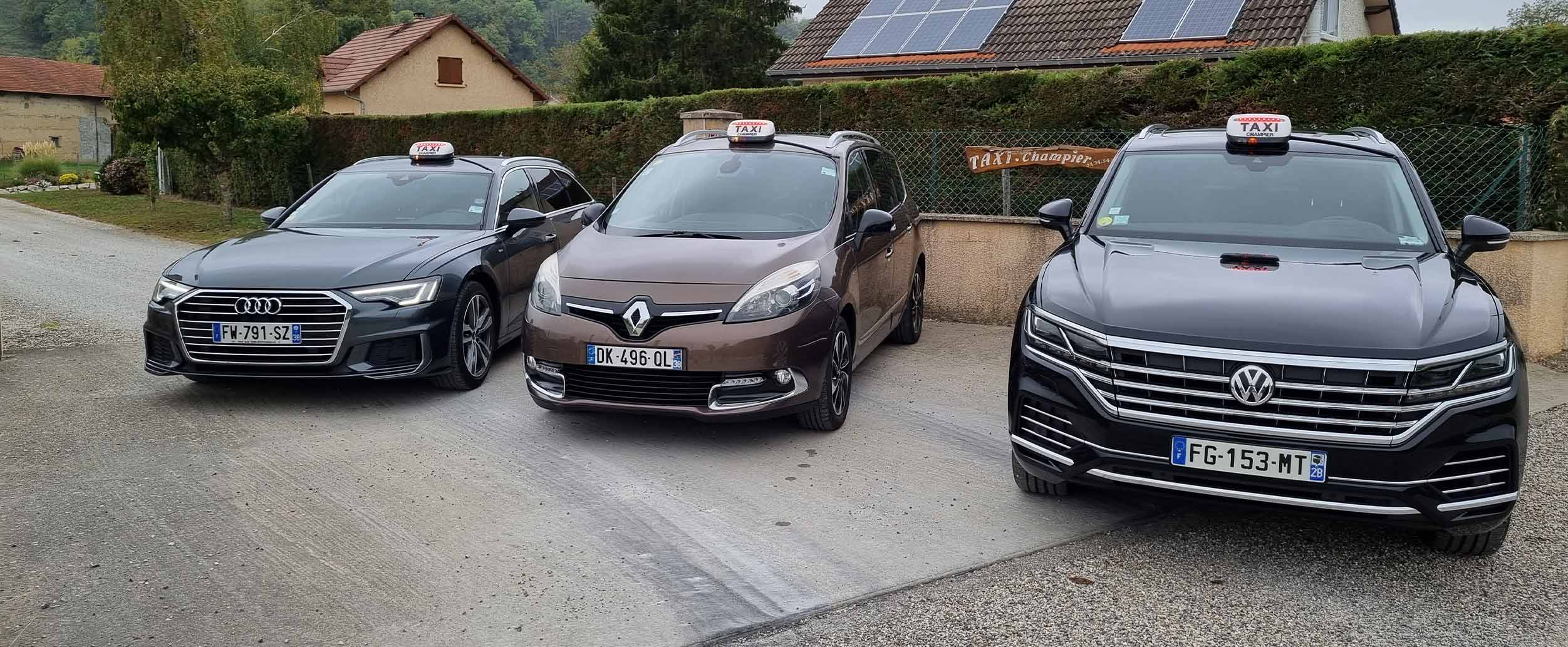 Taxi Champier voitures 1